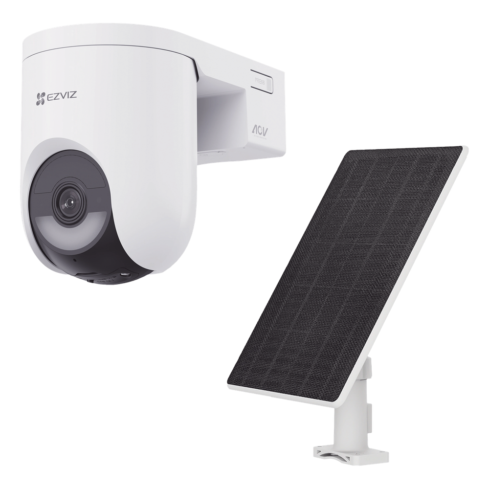 Kit Cámara PT 4G LTE Solar EZVIZ CSHB8C/SP/4G/W 15 m 512 GB
