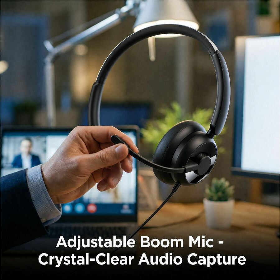Diadema con Micrófono Adesso USB-C & USB-A Headset - vista 5