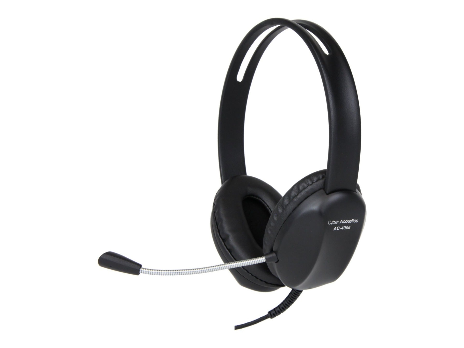 Diadema con Micrófono Cyber Acoustics AC 4006 - vista 1