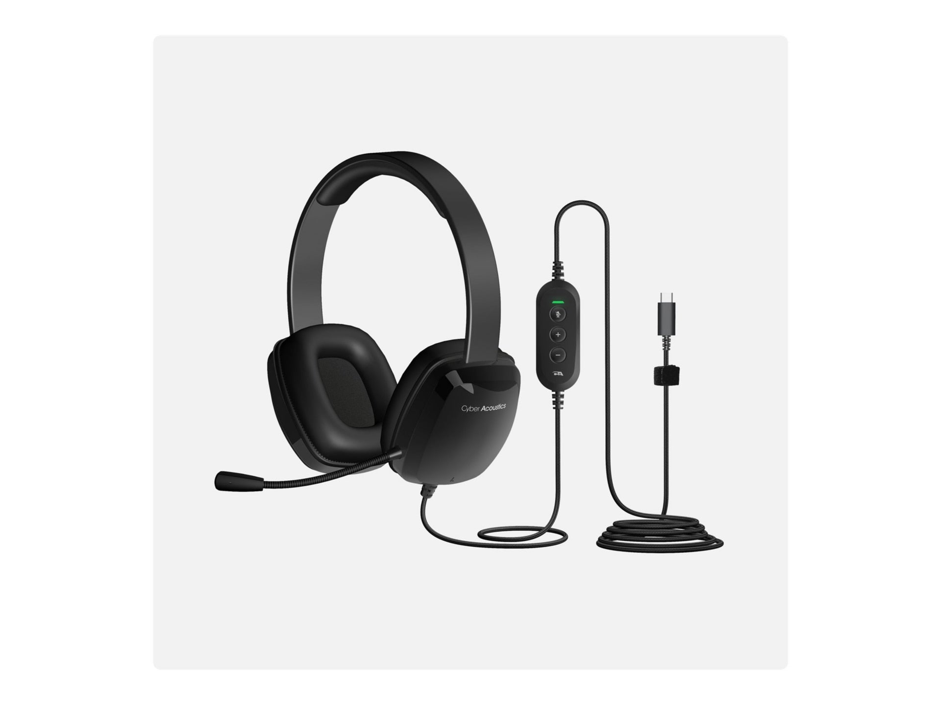Diadema con Micrófono Cyber Acoustics AC 6014 - vista 1