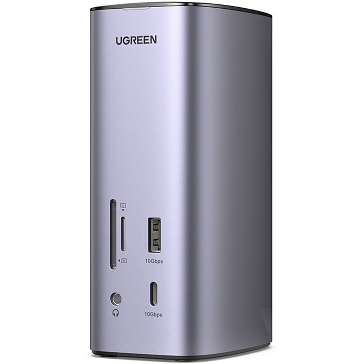 Docking Station UGREEN 12 en 1 Triple Pantalla 8K con Ethernet - vista principal