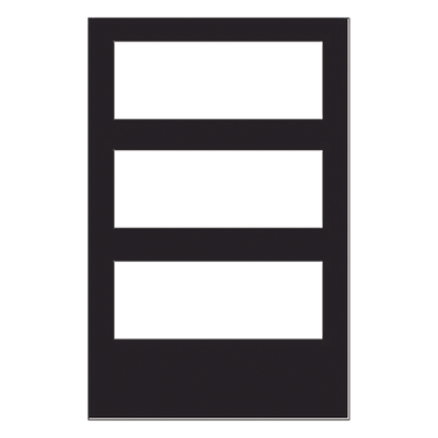 Puerta para Gabinete Notifier DR-C4 Negro