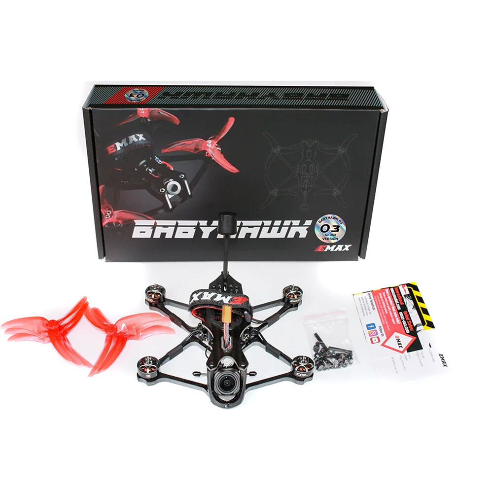 Dron EMAX Babyhawk O3 Micro FPV 3.5 Pulgadas (BNF)