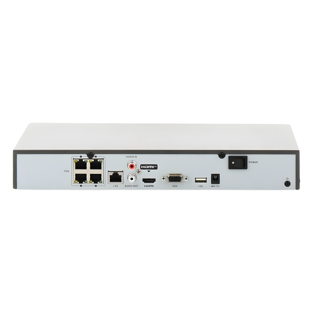 NVR 8 Megapixel Hikvision DS-7604NI-Q1/4P(D)