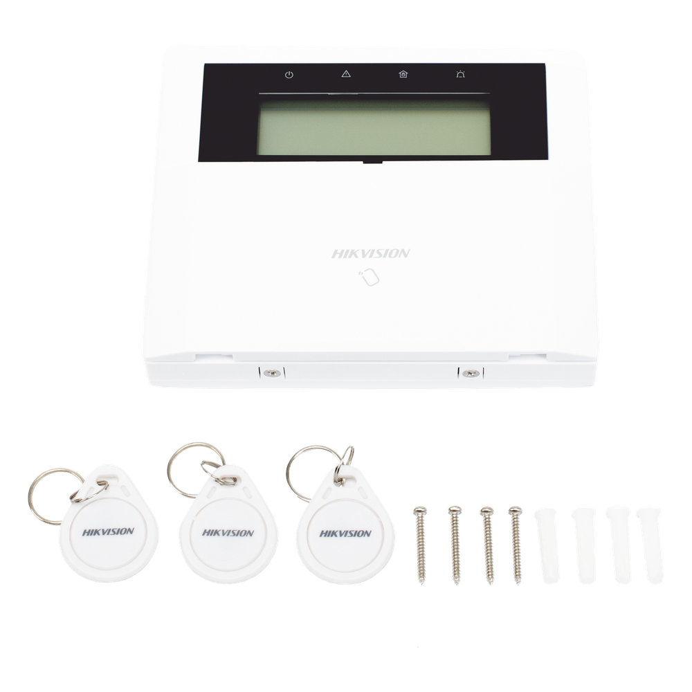 Teclado LCD con Lector de tag integrado Hikvision DS-PK1-LRT-HWB