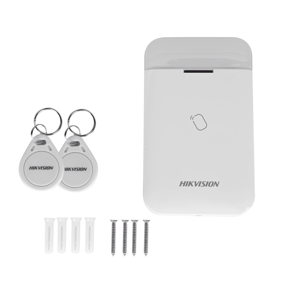 Lector de Tag Inalámbrico Hikvision DS-PT1-WB AX PRO