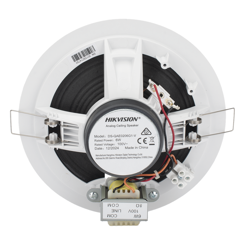 Altavoz Analógico 6W Hikvision DS-QAE0206G1-V 6 W