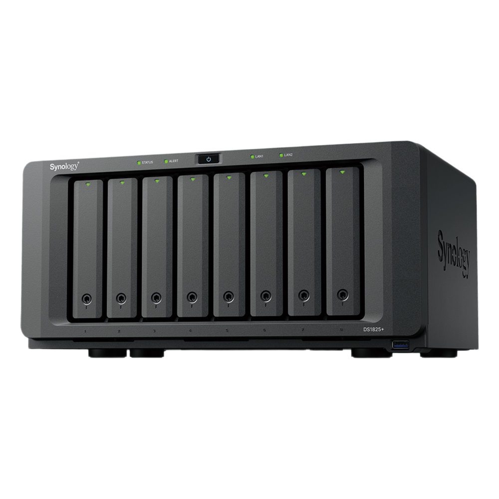 Servidor NAS de 8 Bahías Synology DS1825PLUS 324 TB