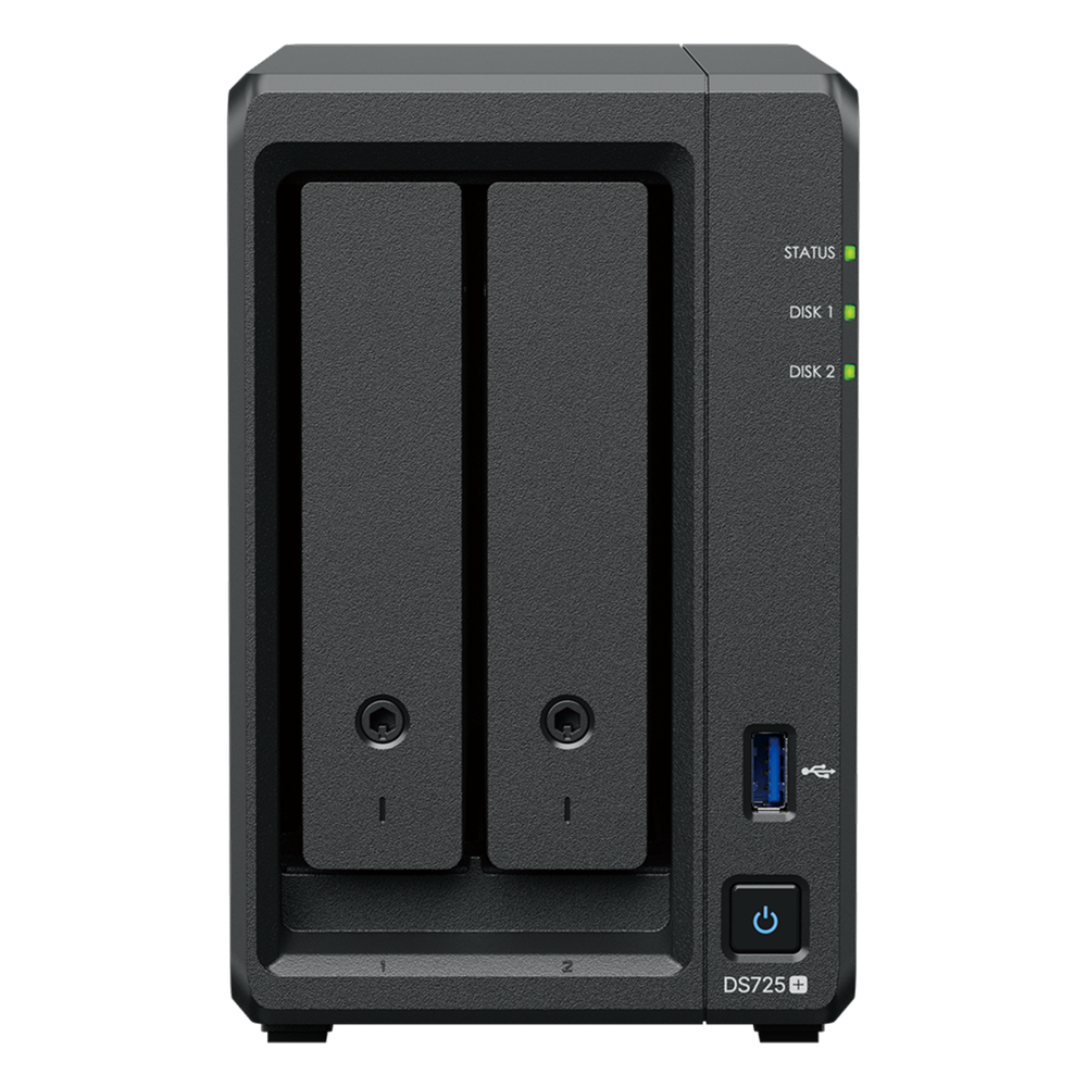 Servidor NAS de 2 Bahías Synology DS725PLUS 126 TB
