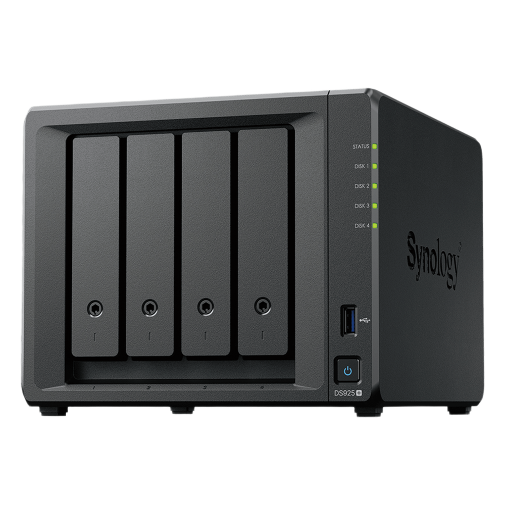 Servidor NAS de 4 Bahías Synology DS925PLUS 162 TB