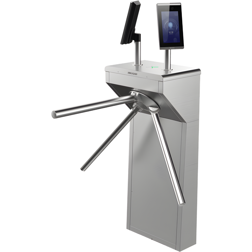 Torniquete Trípode de Acero Inoxidable Hikvision DSK3G200BLXR/DM55