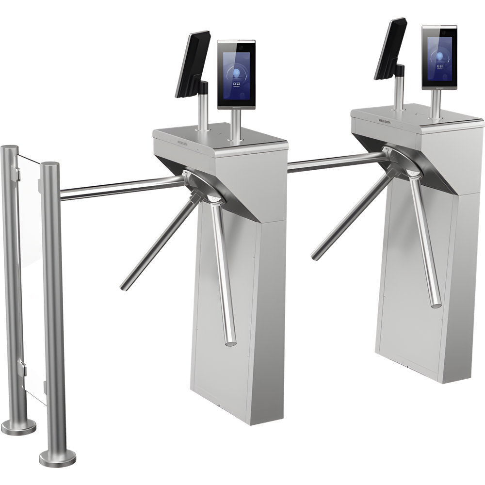 Torniquete Trípode de Acero Inoxidable Hikvision DSK3G200BLXR/DM55