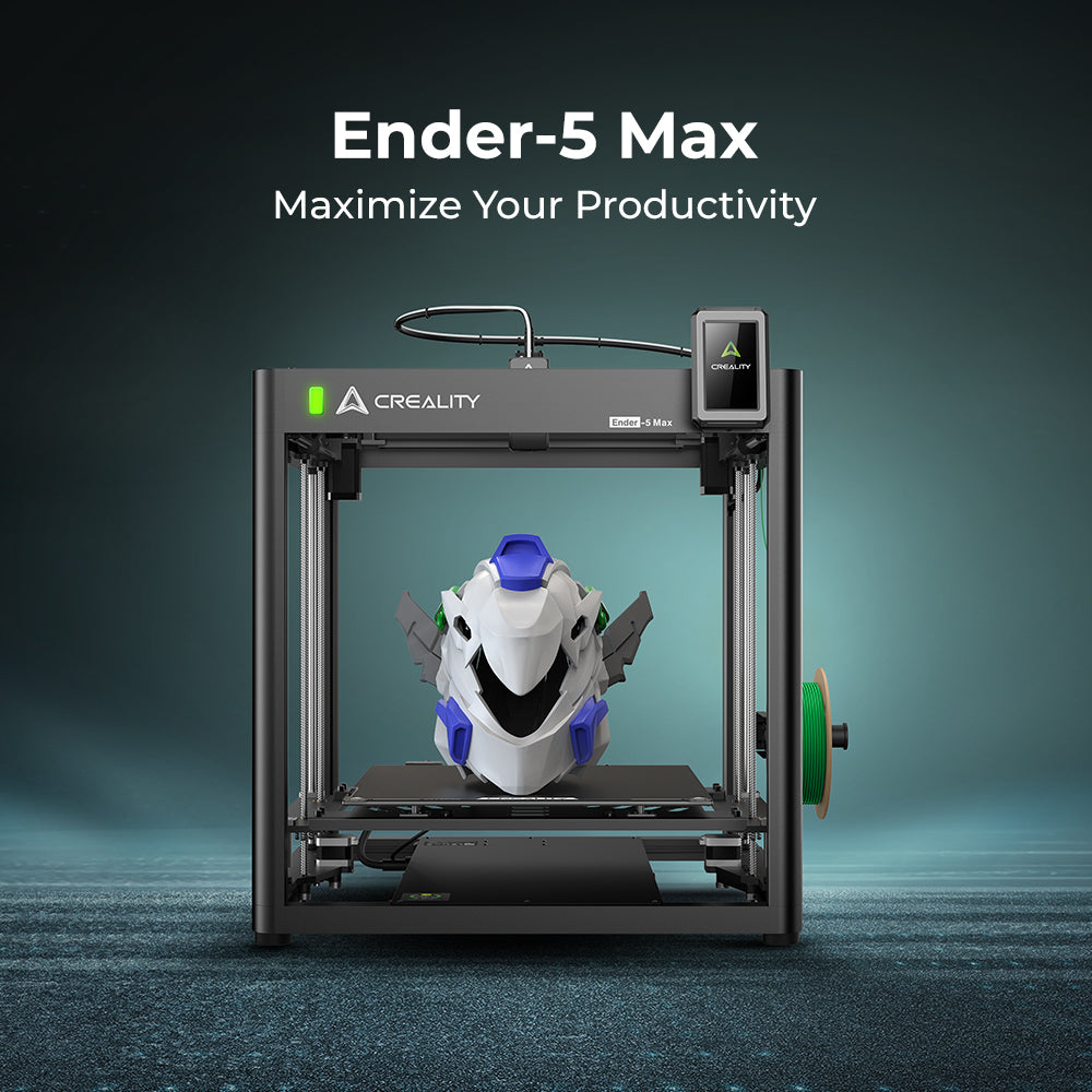 Impresora 3D Creality Ender-5 Max: estructura CoreXY full-metal, nivelación automática de 64 puntos y velocidad de 700 m