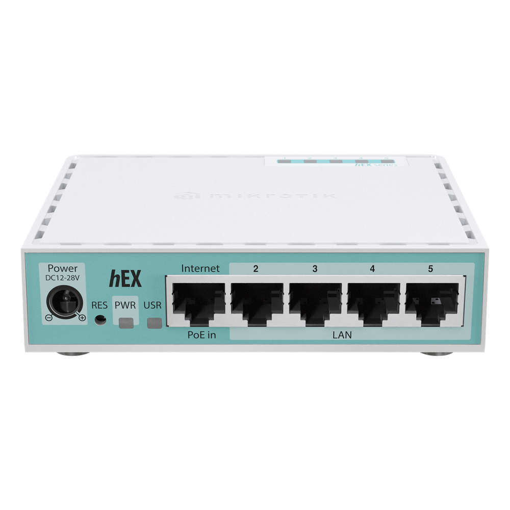 Router Mikrotik E50UG hEX E50UG 5 puertos
