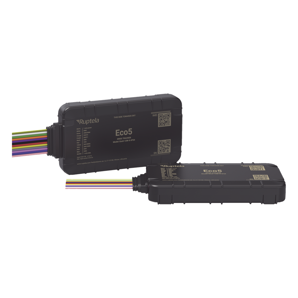 Rastreador GPS 4G LTE Cat 1 Ruptela ECO5LITE