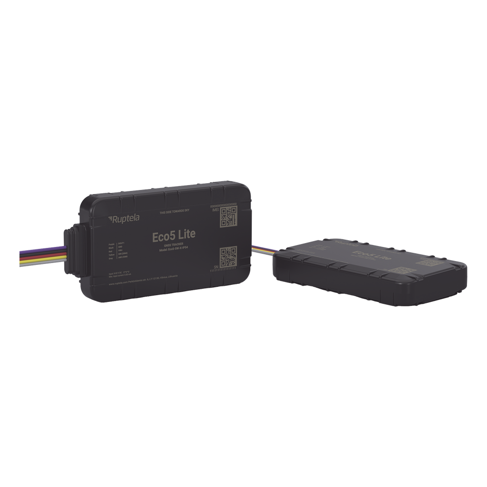 Rastreador GPS 4G LTE Cat 1 Ruptela ECO5LITE