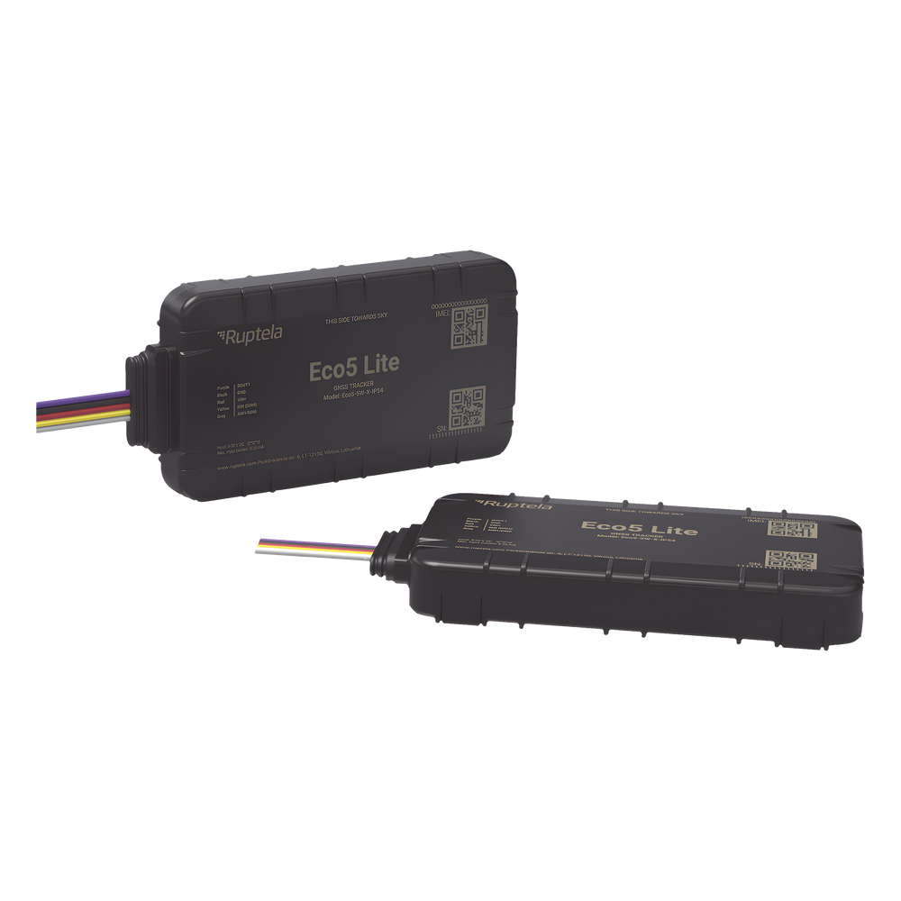 Rastreador GPS 4G LTE Cat 1 Ruptela ECO5LITE