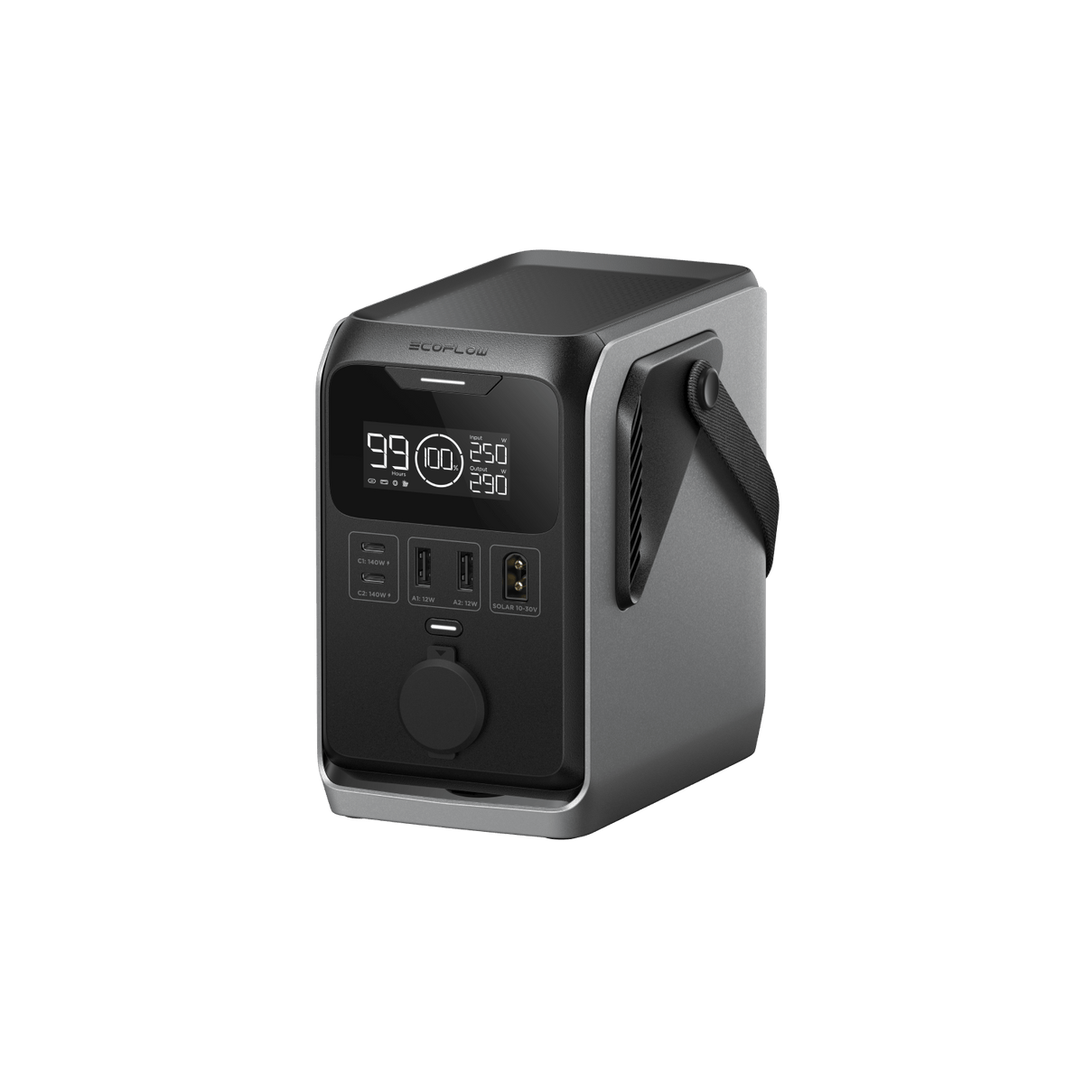 Power-Bank-EcoFlow-TRAIL-Carga-220-W-Negro-y-Gris-contenido
