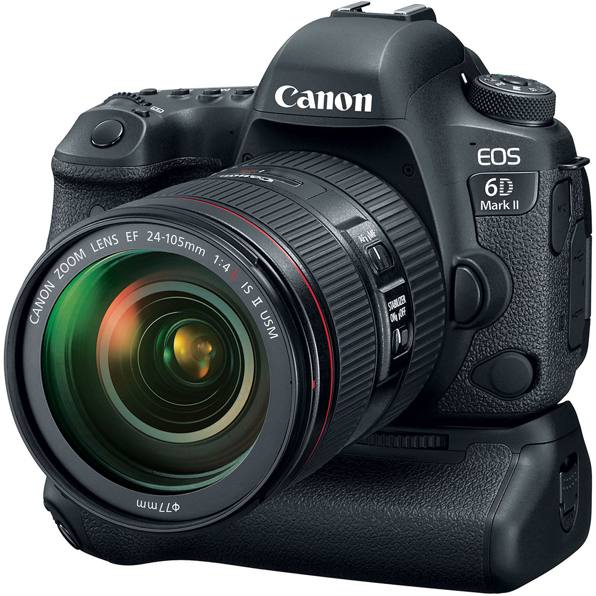 Empuñadura Canon BG-E21 para EOS 6D Mark II - vista frontal