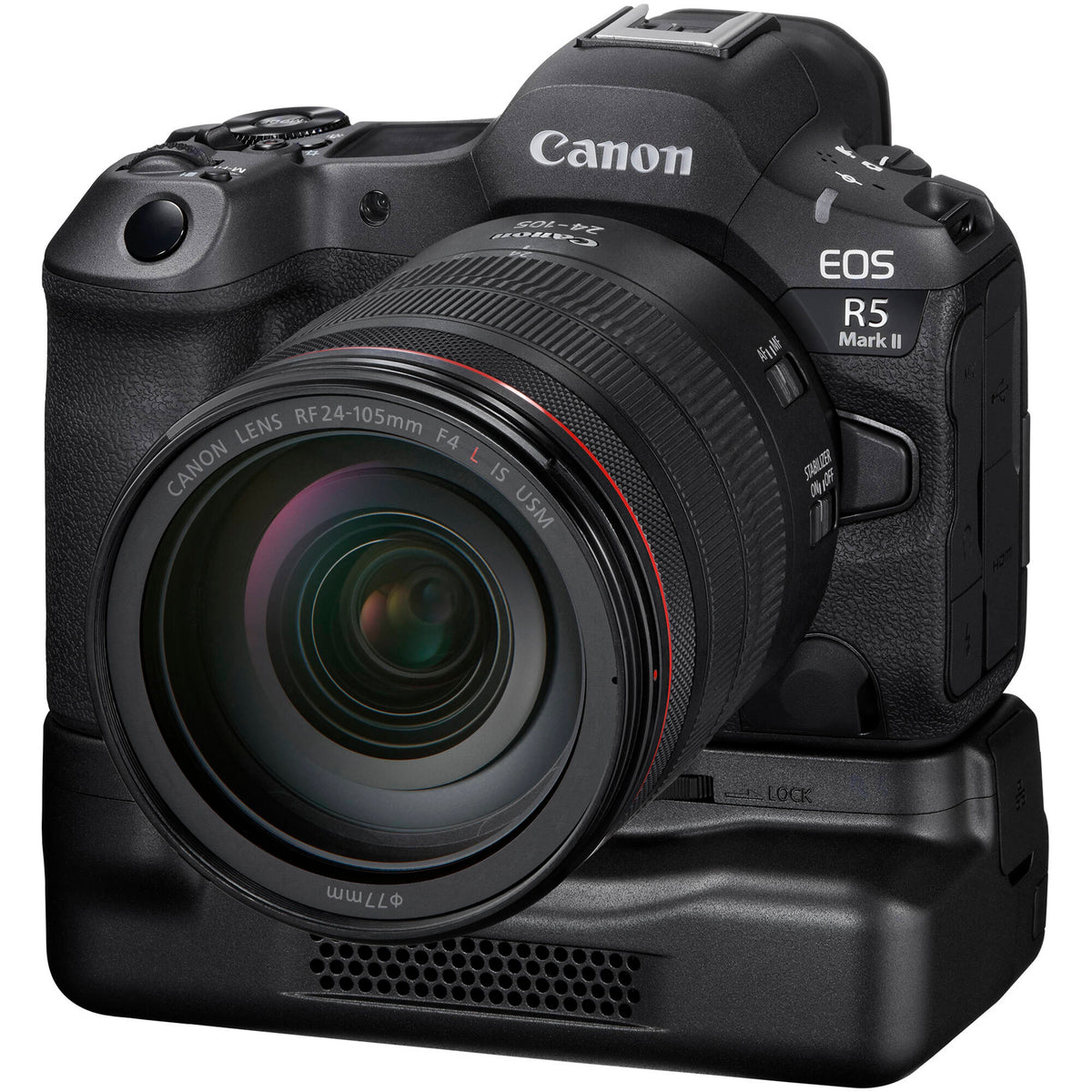 Empuñadura Canon CF-R20EP with Cooling Fan & Ethernet - vista frontal