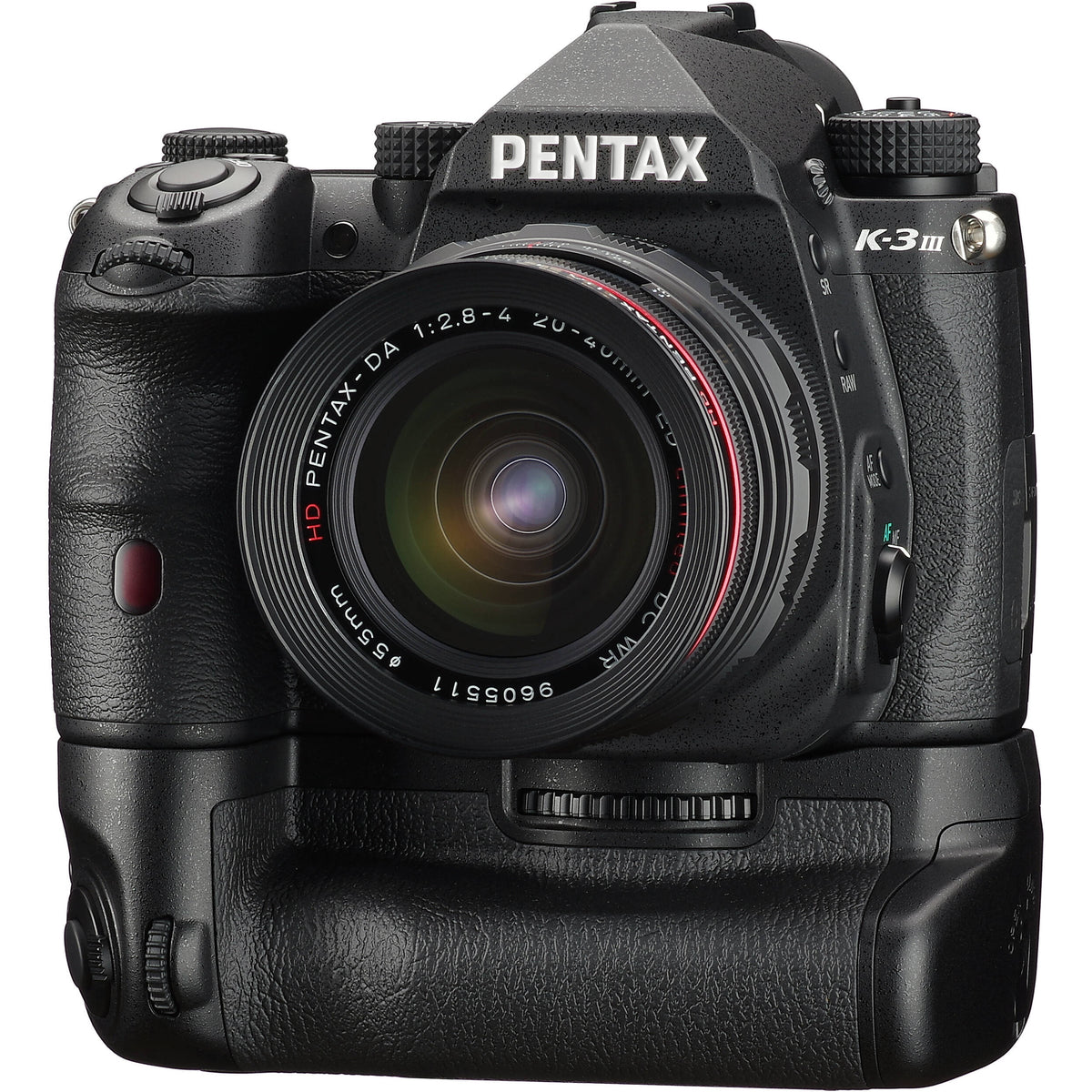 Empuñadura Pentax D-BG8 - vista lateral