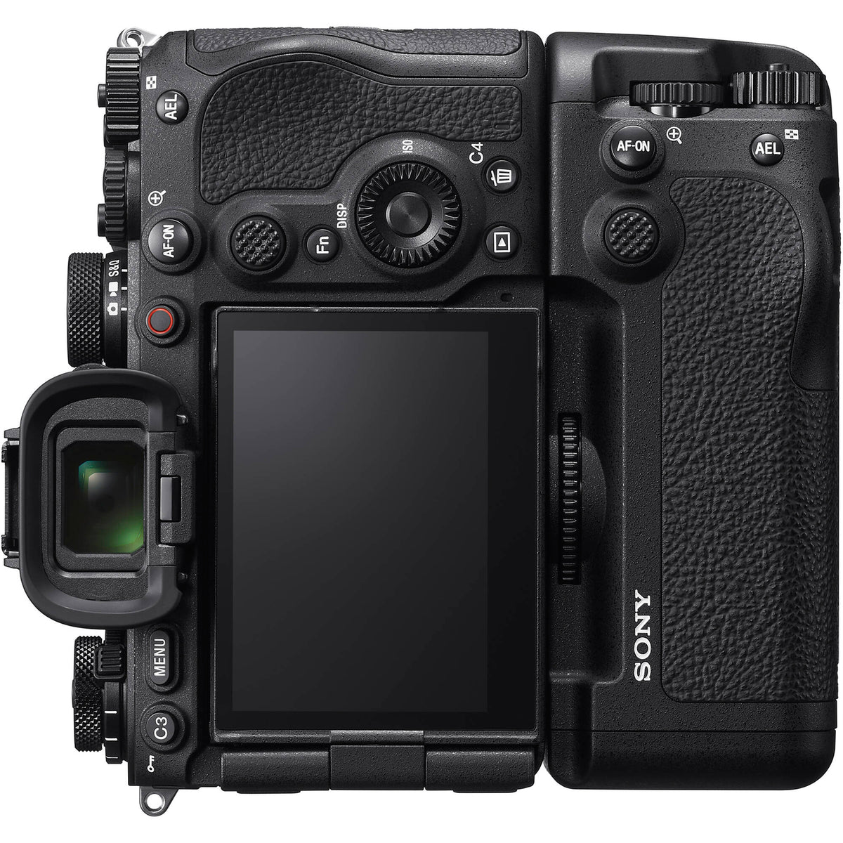 Empuñadura Sony VG-C5 Vertical - en uso