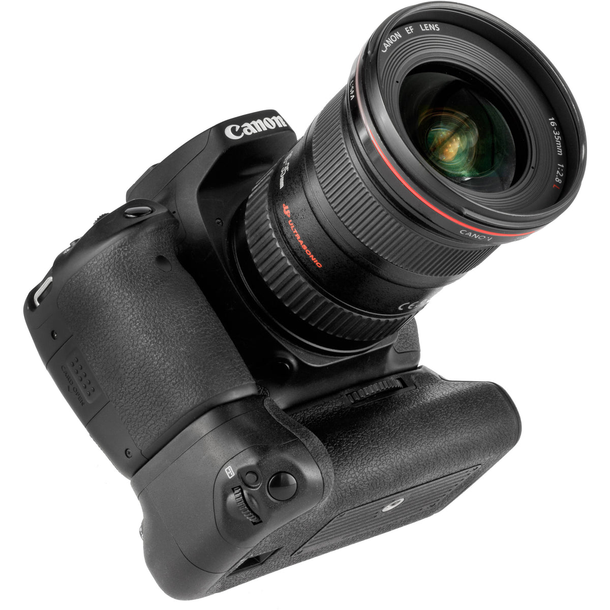 Empuñadura Vello BG-C10-2 para Canon 70D, 80D, y 90D - en uso