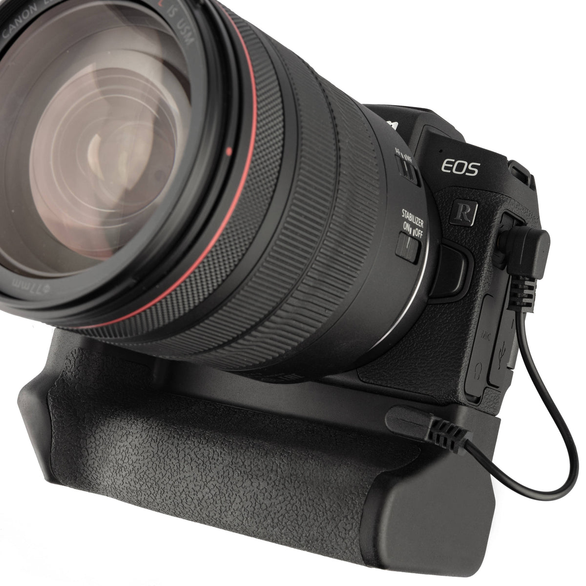 Empuñadura Vello BG-C18 para Canon EOS RP y R8 - vista trasera