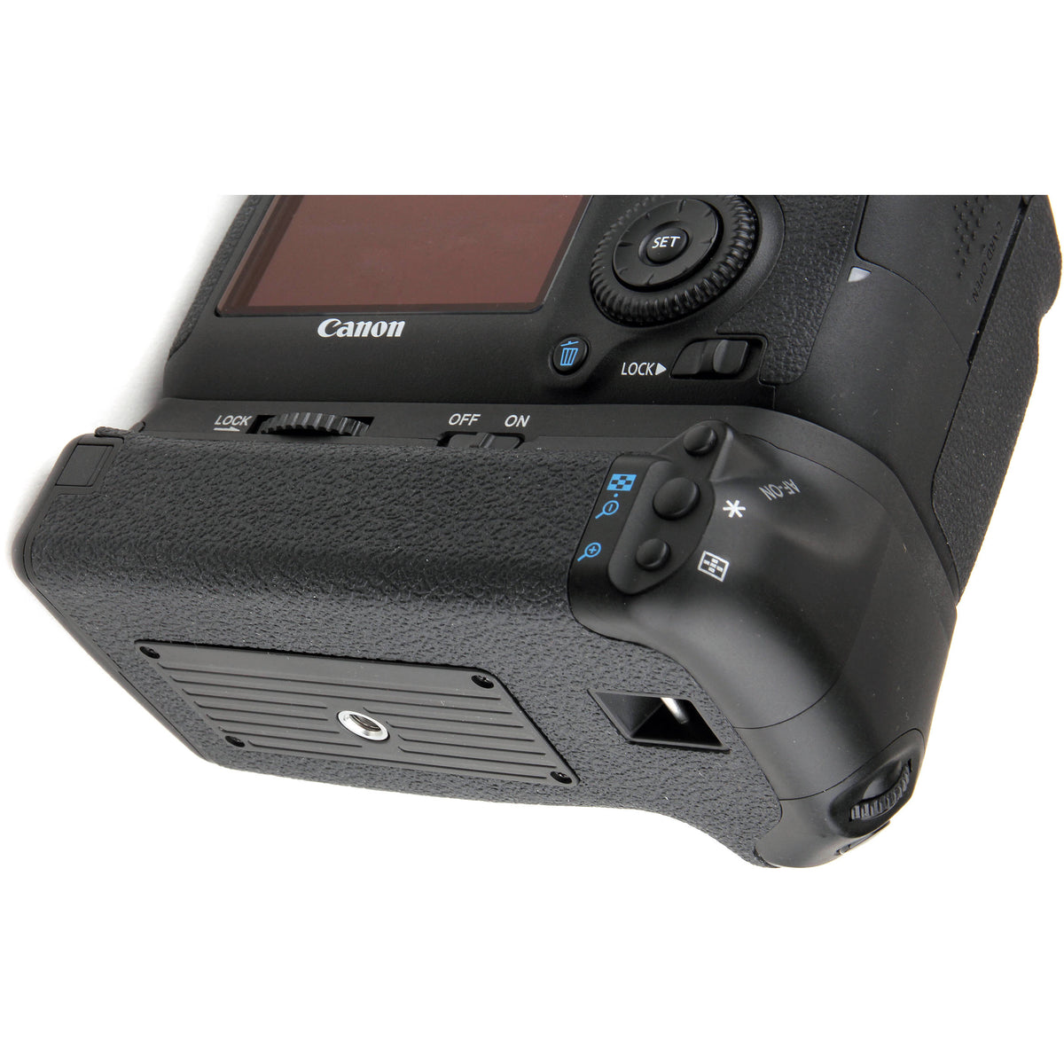 Empuñadura Vello BG-C8 para Canon EOS 6D - puertos y conexiones