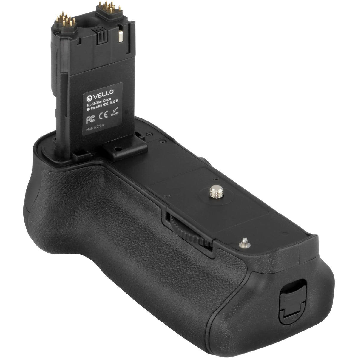 Empuñadura Vello BG-C9-2 para Canon 5D Mark III, 5DS, y 5DS R - vista trasera