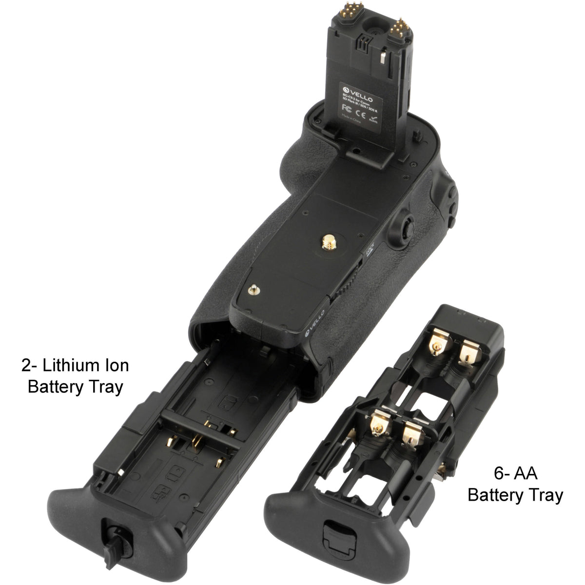 Empuñadura Vello BG-C9-2 para Canon 5D Mark III, 5DS, y 5DS R - detalle