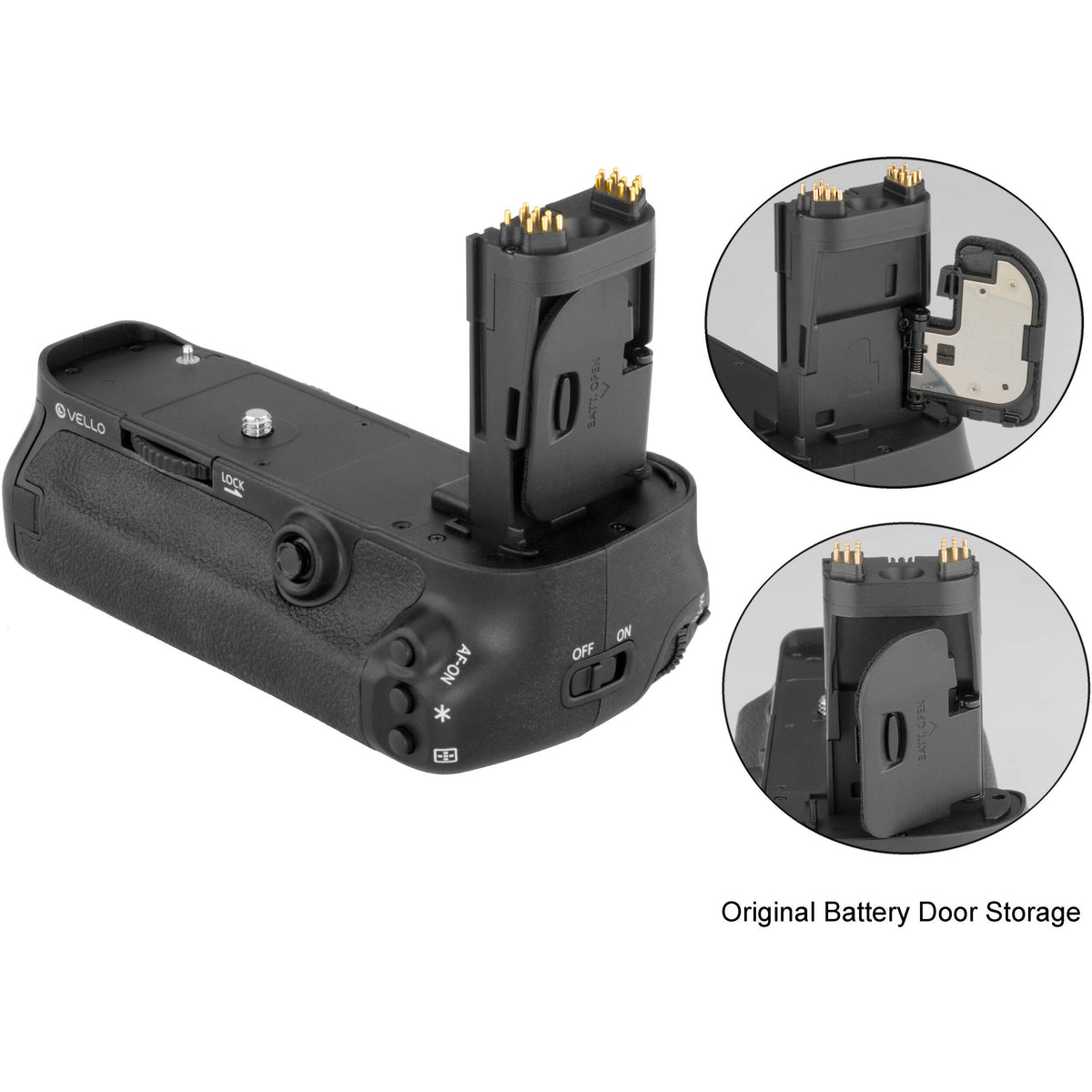 Empuñadura Vello BG-C9-2 para Canon 5D Mark III, 5DS, y 5DS R - contenido de la caja