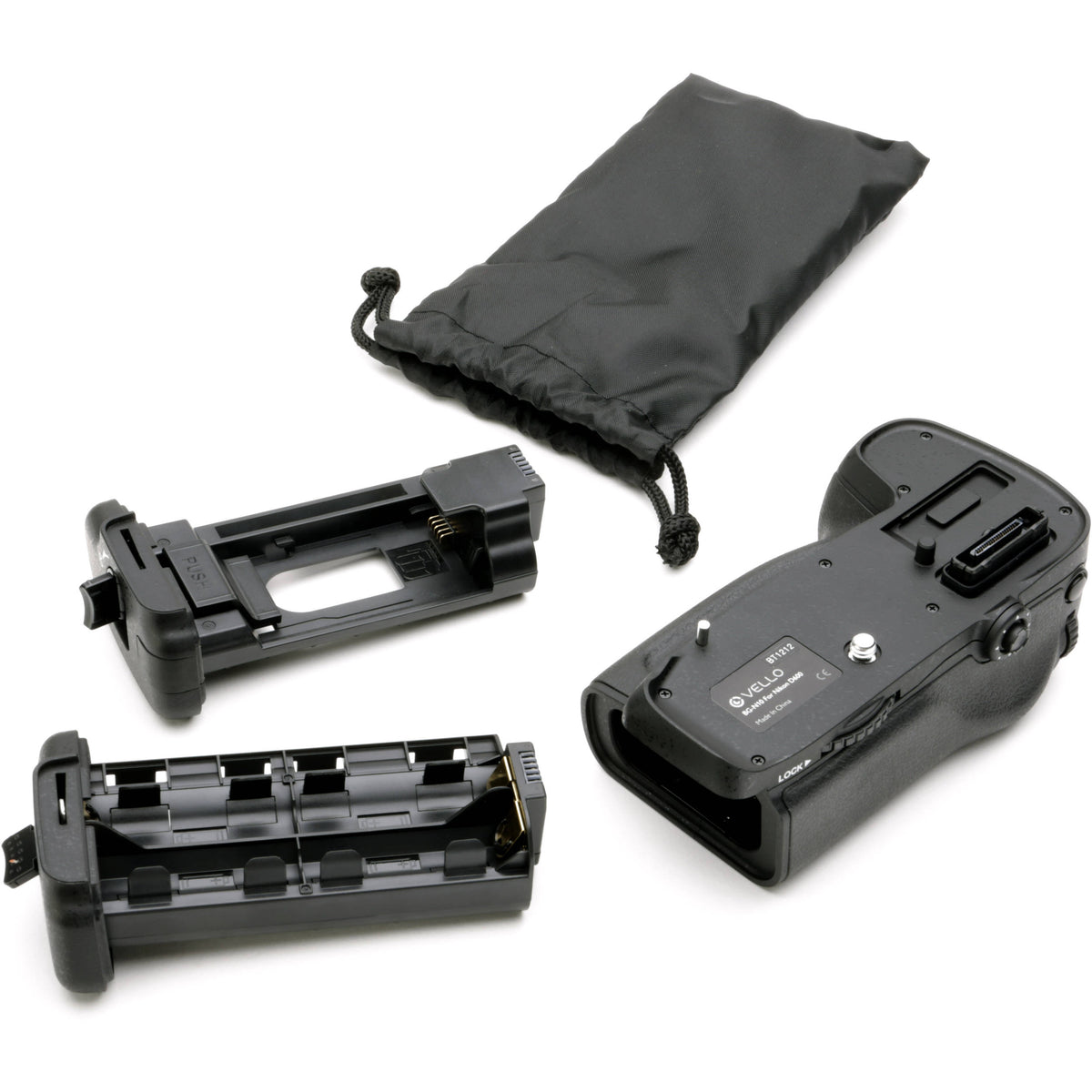 Empuñadura Vello BG-N10 para Nikon D600 & D610 - contenido de la caja