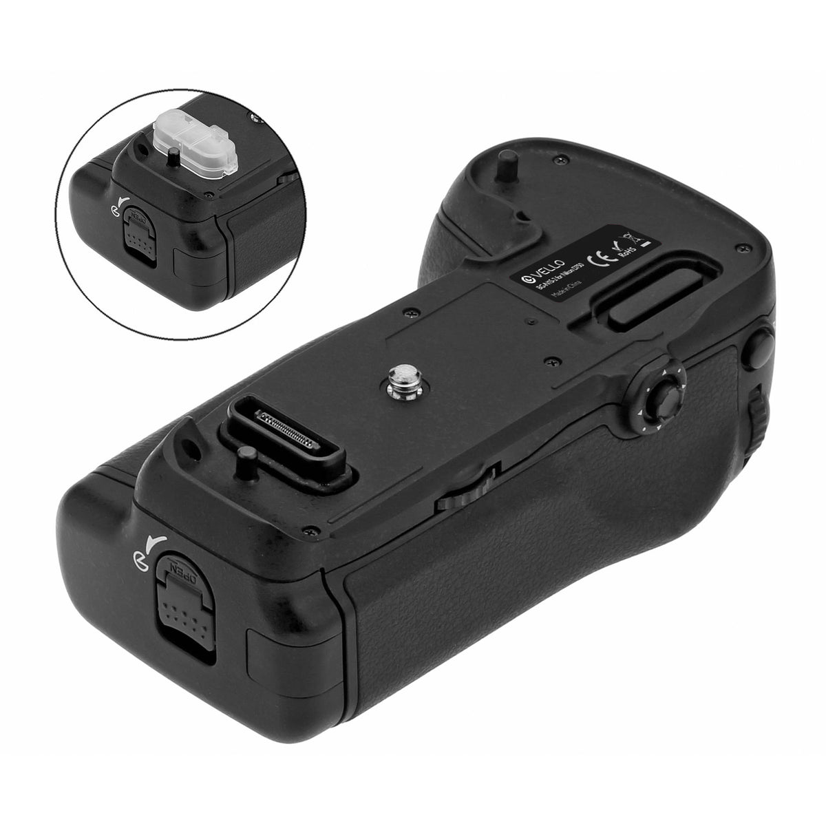 Empuñadura Vello BG-N15-2 para Nikon D750 - detalle