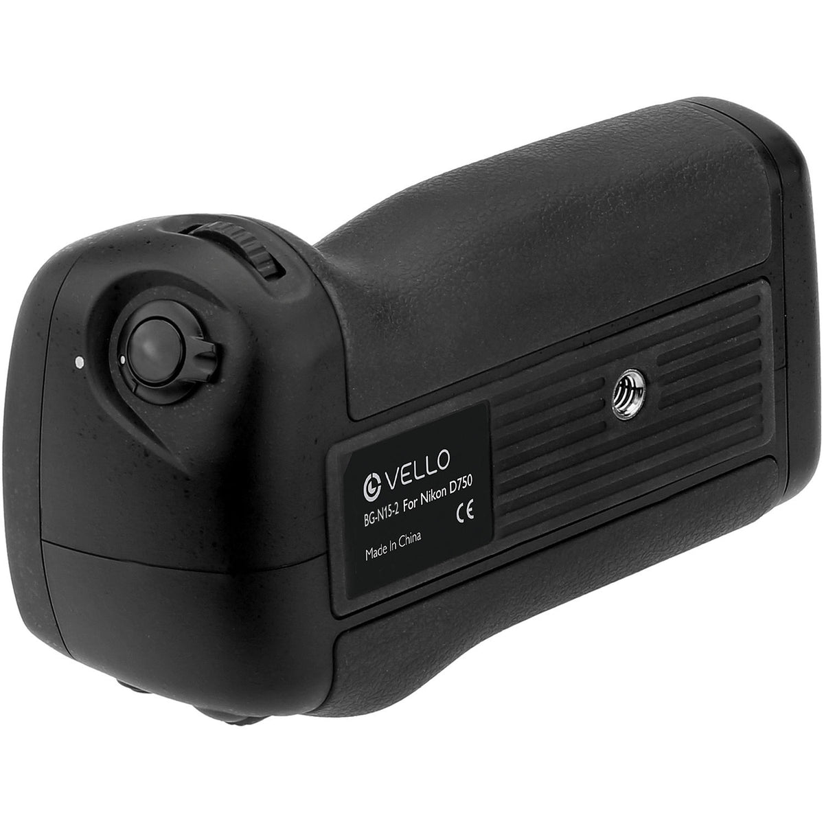 Empuñadura Vello BG-N15-2 para Nikon D750 - en uso