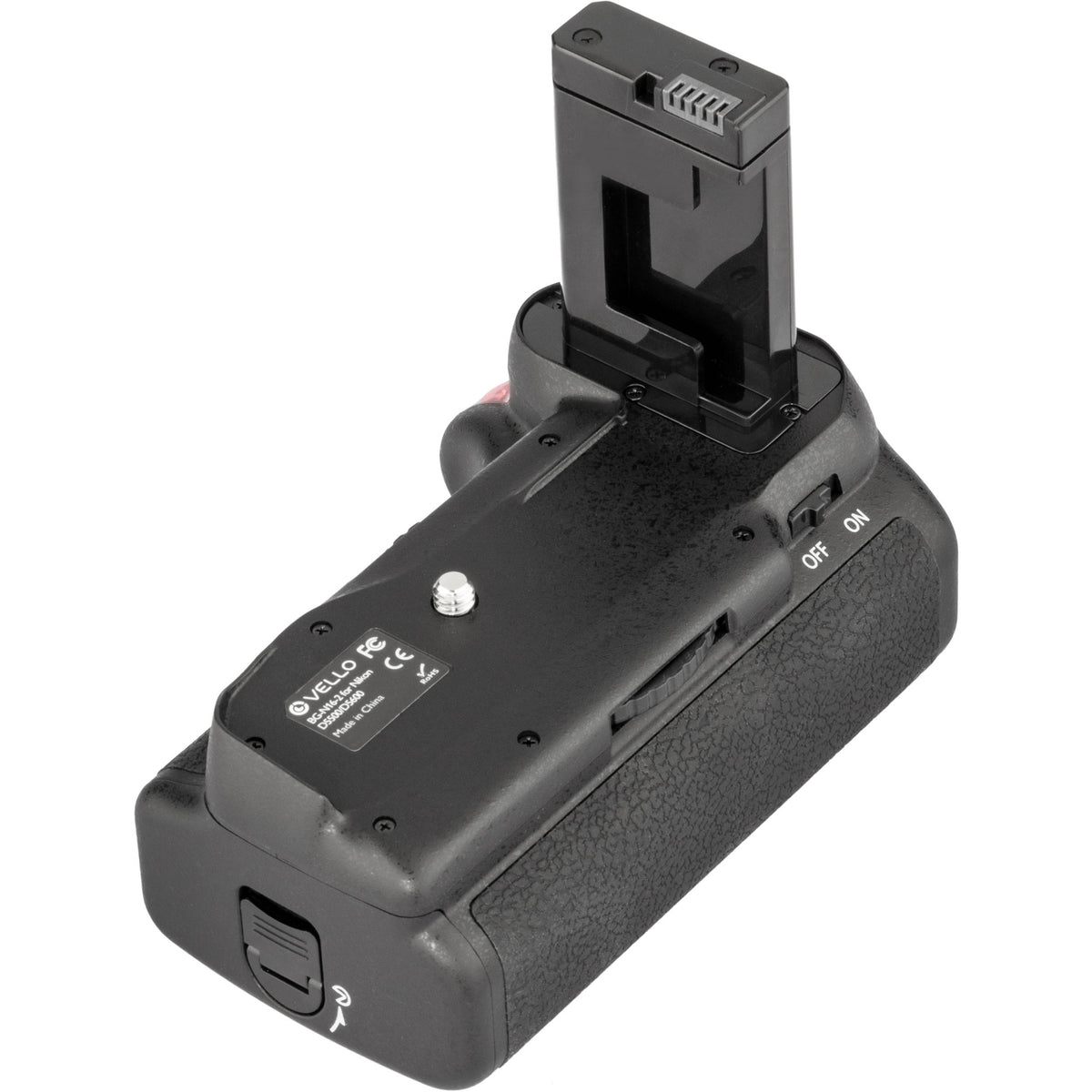 Empuñadura Vello BG-N16-2 para Nikon D5500 & D5600 - vista trasera