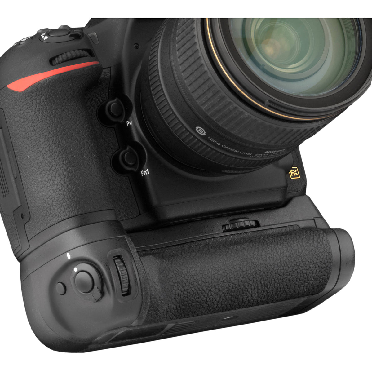 Empuñadura Vello BG-N19 para Nikon D850 - puertos y conexiones