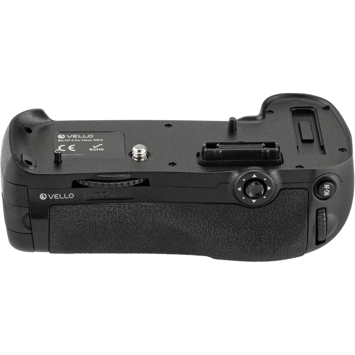Empuñadura Vello BG-N7-2 para Nikon D810, D810A, D800 & D800E - puertos y conexiones