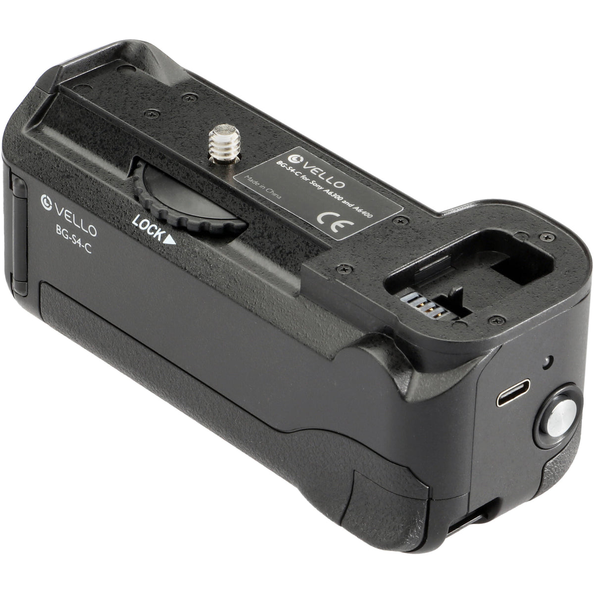 Empuñadura Vello BG-S4-C para Sony a6100/a6300/a6400 - vista trasera