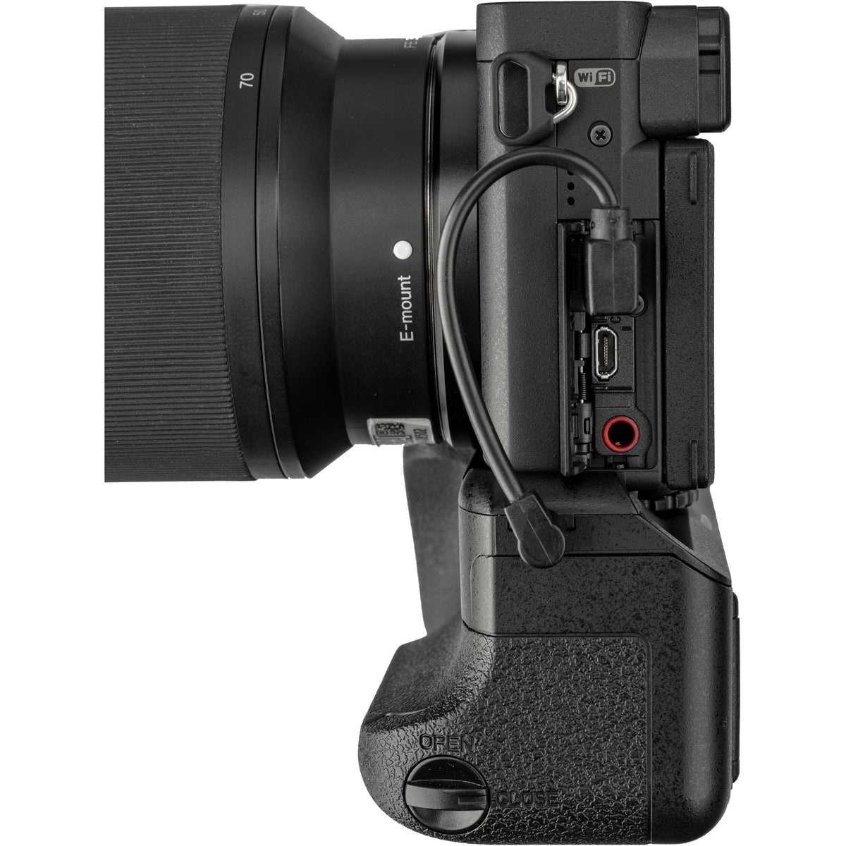 Empuñadura Vello BG-S4-C para Sony a6100/a6300/a6400 - detalle