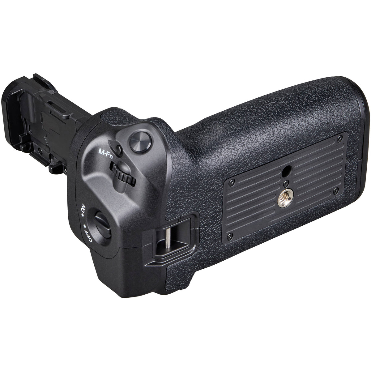 Empuñadura Vello para Canon EOS R5, R5 II, R6, R6 II, y R6 III - puertos y conexiones