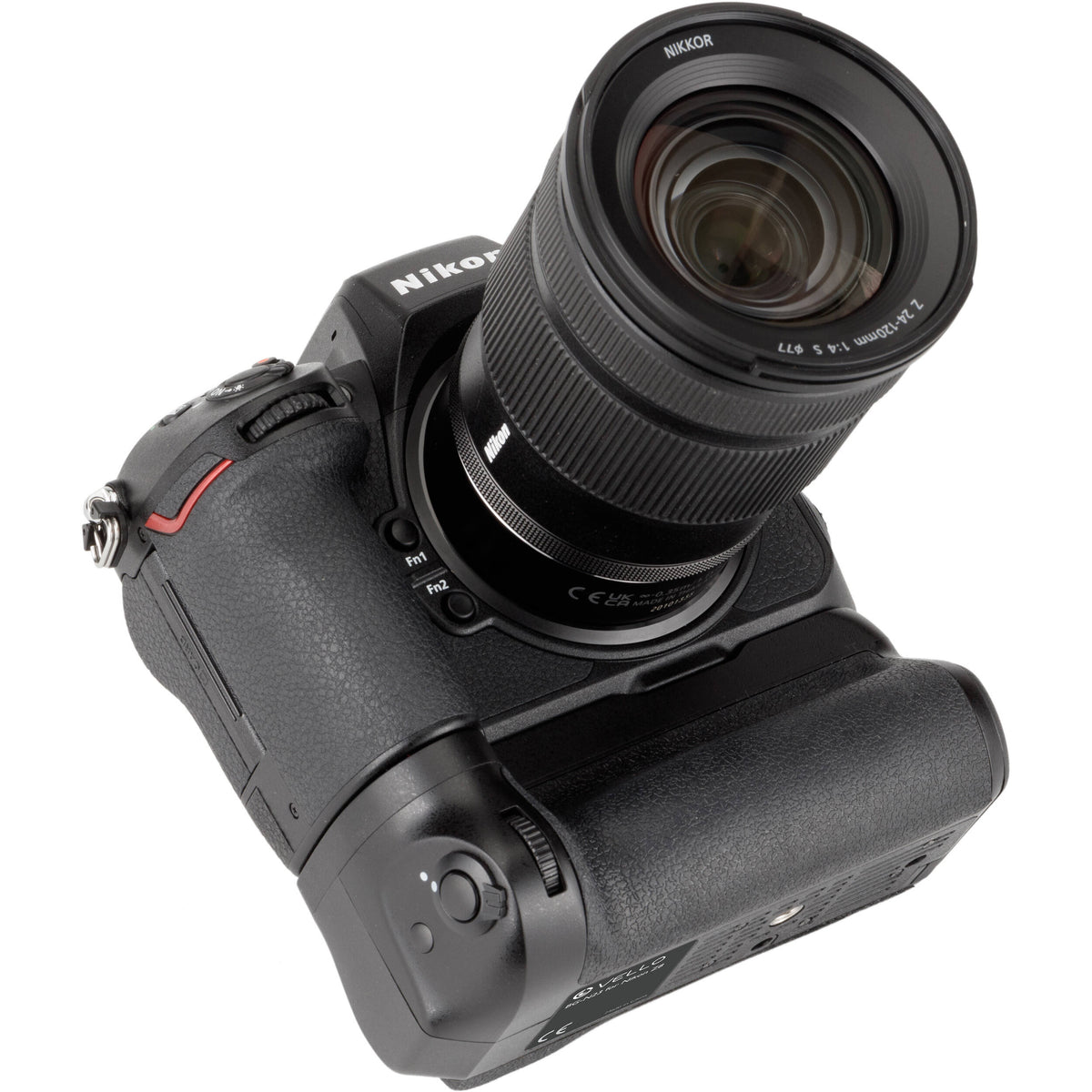 Empuñadura Vello para Nikon Z8 - en uso