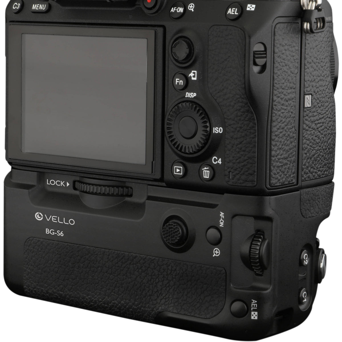Empuñadura Vello para Sony a7 III Series - en uso