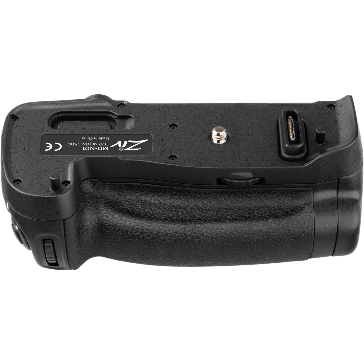 Empuñadura Ziv MD-N01 para Nikon D500 - vista lateral