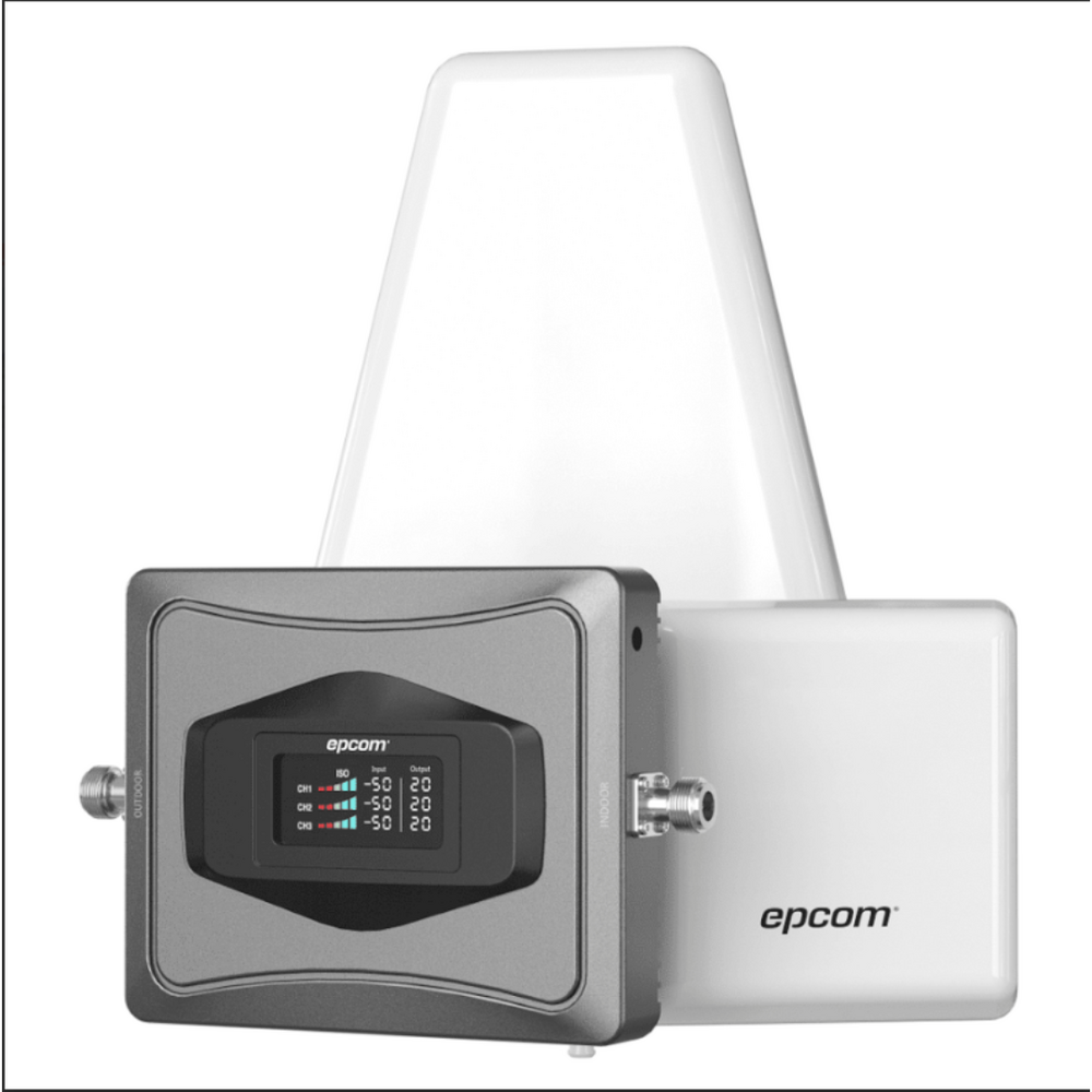 Kit Amplificador de Señal Celular 4G Epcom EPTB4GV3