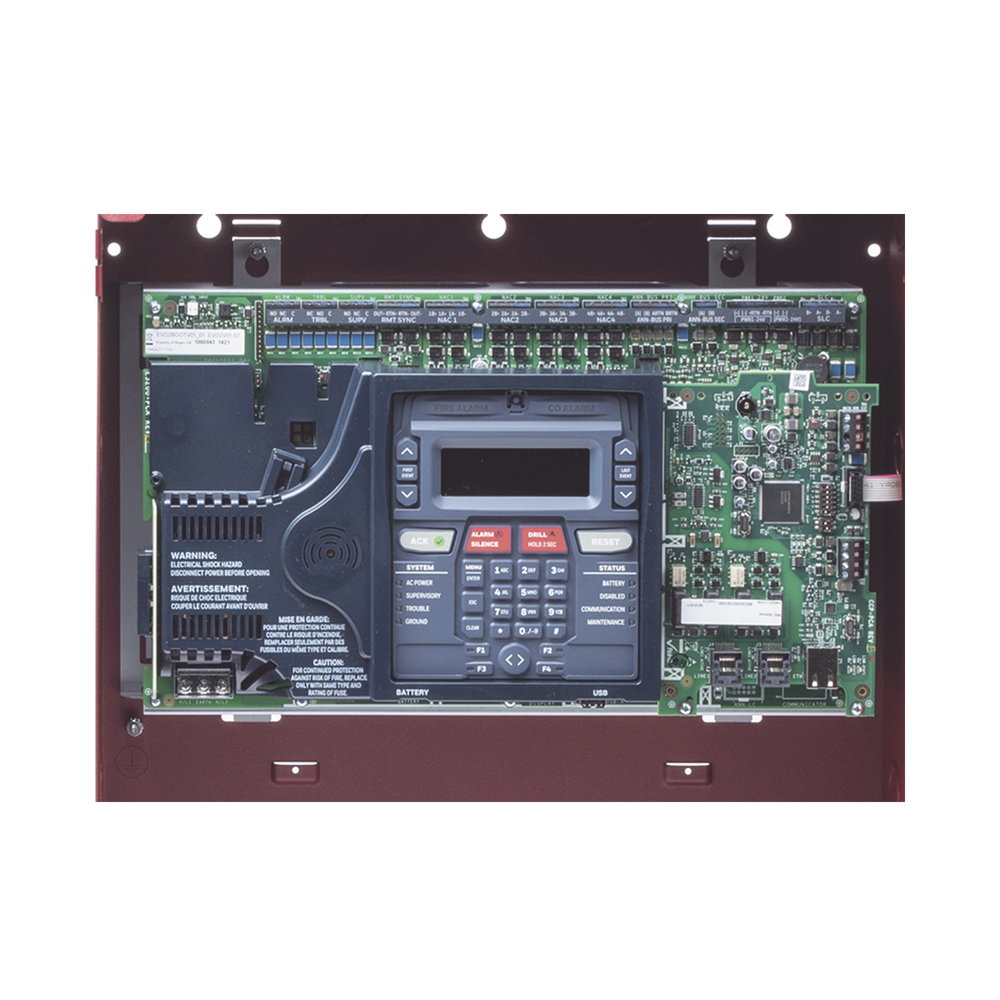 Panel de Detección de Incendio Direccionable Fire-Lite ES-200X