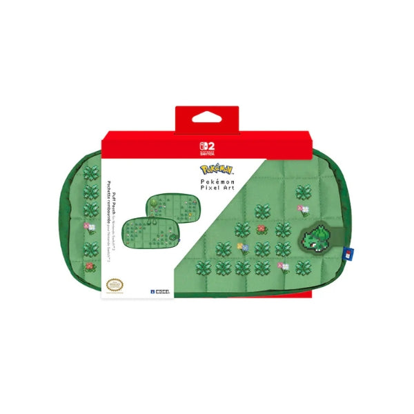 estuche-acolchado-hori-puff-pouch-pokemon-pixel-con-compartimentos-para-nintendo-switch-2-switch-y-oled-verde