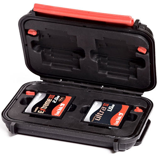 Estuche para Tarjetas HPRC 1300M Crushproof Watertight Case (Negro) - vista lateral