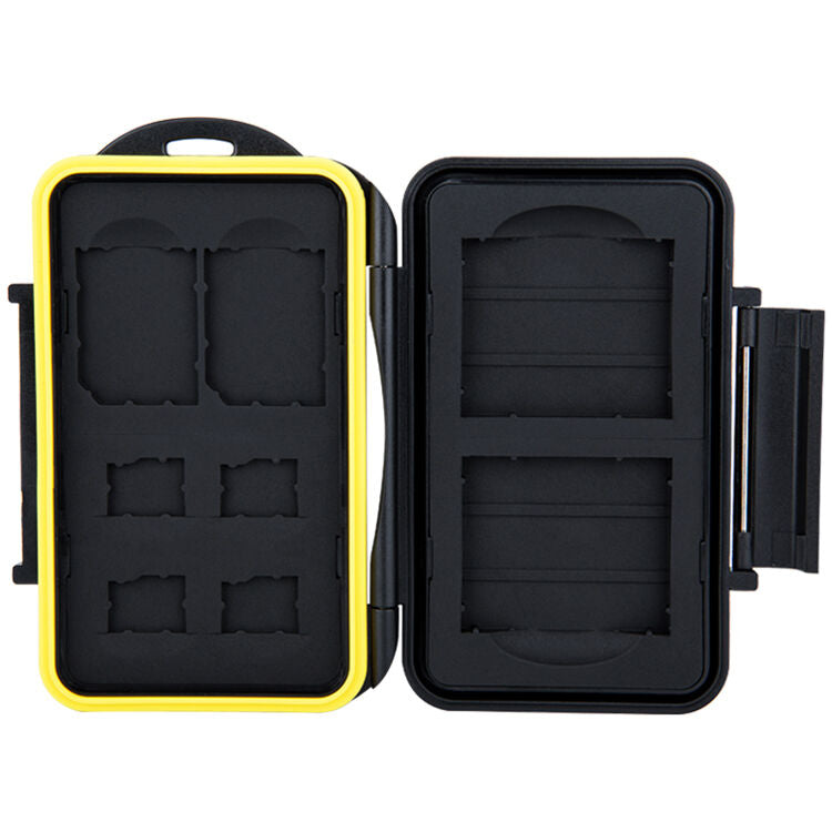 Estuche para Tarjetas JJC MC-Series para 2 CF, 2 SD & 4 microSD - puertos y conexiones
