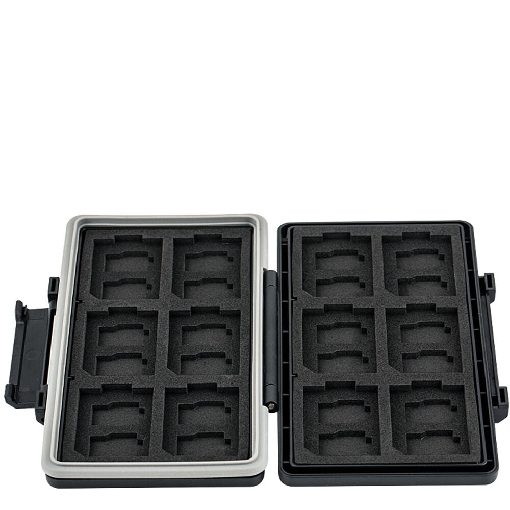Estuche para Tarjetas JJC (Negro) JCR-SDMSD36 - vista trasera